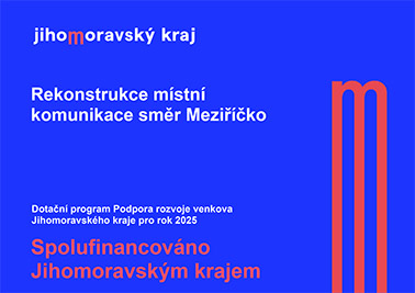 oprava komunikace Skrchov JMK
