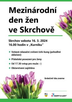 Mezinárodní den žen ve&nbsp;Skrchově 16.&nbsp;3. 2024&nbsp;1